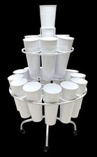Flower bucket vase stand - vase,