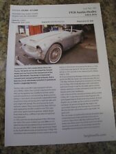 1958 AUSTIN-HEALEY 100/6 BN6