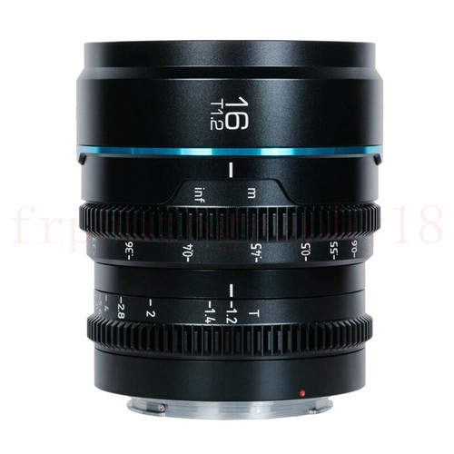 Sirui s35 cine lens 16mm - sirui, t1.2