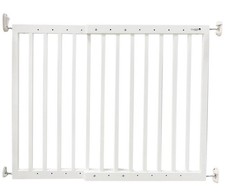 Cuggl Wooden Safety Gate-White/Natural- Argos RRP£40