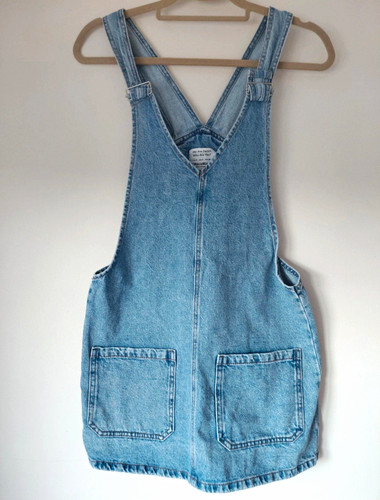Pull bear blue denim cotton - denim,