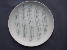 Poole freeform pottery feather