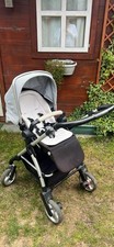 Silver Cross Wayfarer Pram and Pushchair Single Seat Stroller, Light Grey
