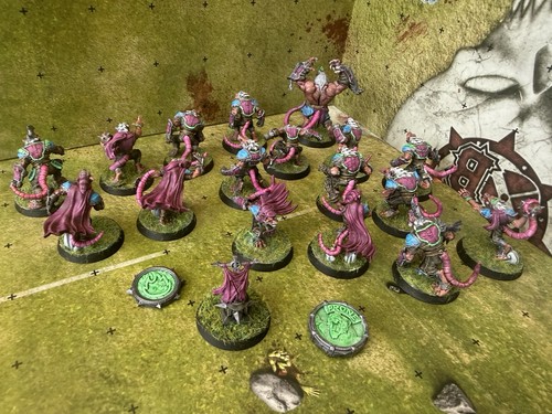 Full skaven blood bowl - bowl, team