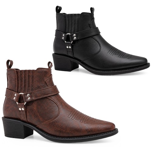 Men western cowboy ankle - men’s,