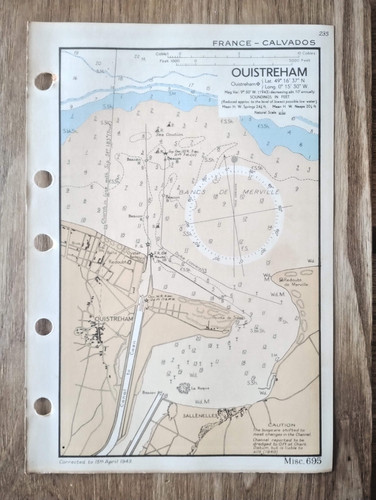 Ouistreham calvados 1943 - -,