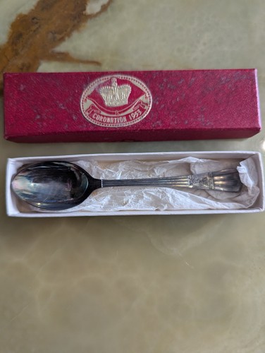 Vintage silverplated spoon - vintage,