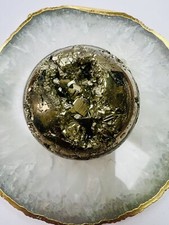 Pyrite crystal Ball , Natural