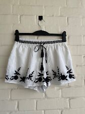 ZARA TRF White Shorts with
