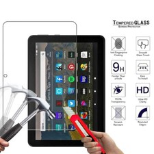 Tempered Glass Screen Protector Cover For Amazon Kindle Fire HD 8 12th Gen 2024