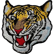 Tiger Head Patch Iron Sew On