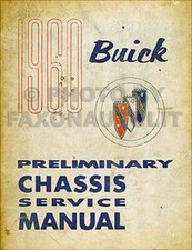 1960 Buick Preliminary Shop