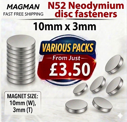 N52 neodymium disc - disc, magnets