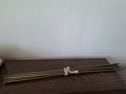 Antique brass stair rods - stair,