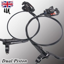 UK Pair Mountain Bike Hydraulic Disc Brake Set MTB Cycling Left Front Right Rear