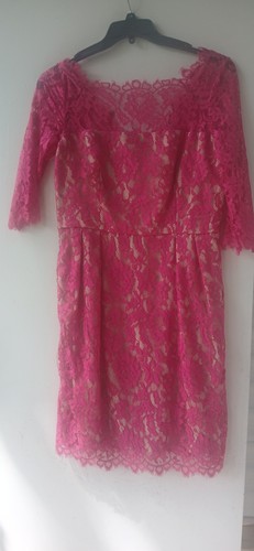 Milly fuscia pink - lace, dress