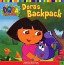 Doras Backpack (Dora the Explorer), Nickelodeon, Used; Good Book