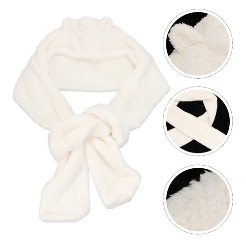 Adorable bear ear - scarf, hat