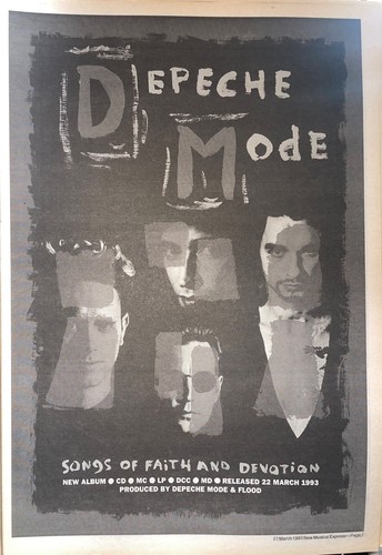 Depeche mode vintage press - depeche,