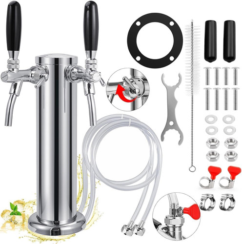 New adjustable dual tap - new,