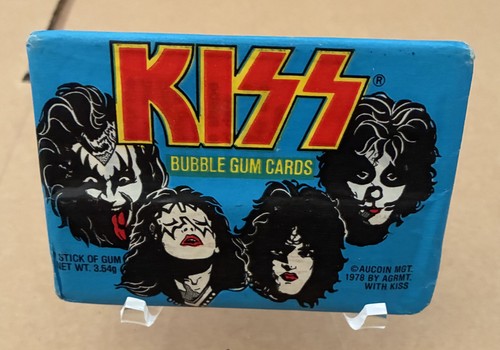 Kiss trading card pack - kiss, 1978