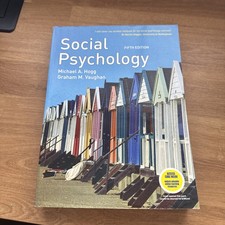 Social Psychology, Hogg, Prof
