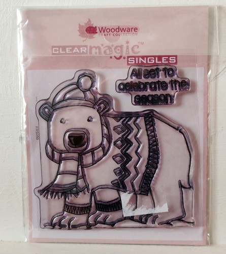 Woodware christmas stamp - woodware,