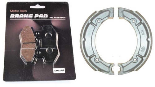 Front brake pads rear - brake, shoes