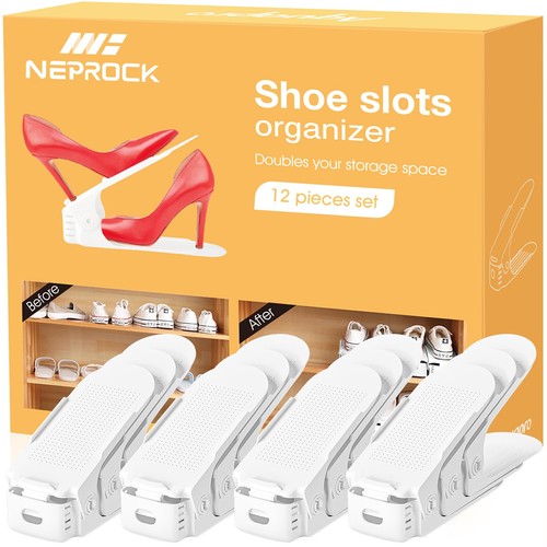 Neprock white shoe slots - white,