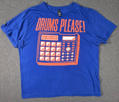 Jazzy jeff shirt drums - jazzy,