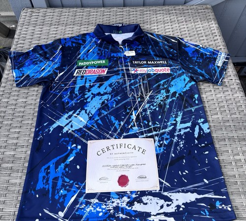Luke humphries match worn and - humphries,