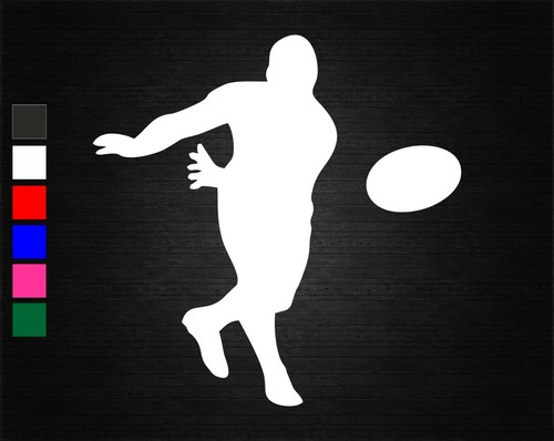 Rugby sport vinyl decal - rugby,