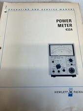 HEWLETT PACKARD 432A POWER