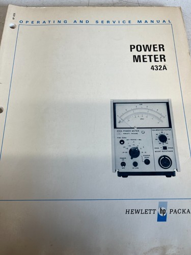 Hewlett packard 432a - hewlett,