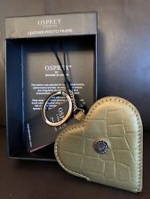 Osprey Leather Gold Heart Key