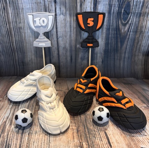 Handmade edible sugar football - handmade,