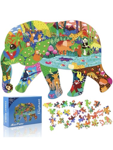 Elephant jigsaw puzzle - jigsaw,