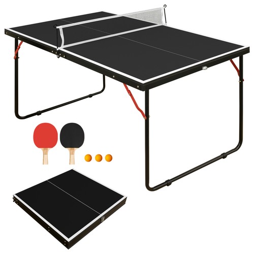 Foldable 5ft table tennis - foldable, 4.5ft