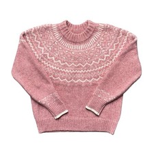 Joules Charlotte Pink Fairisle