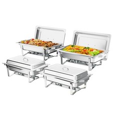 4 Packs 9L Chafing Dish Buffet