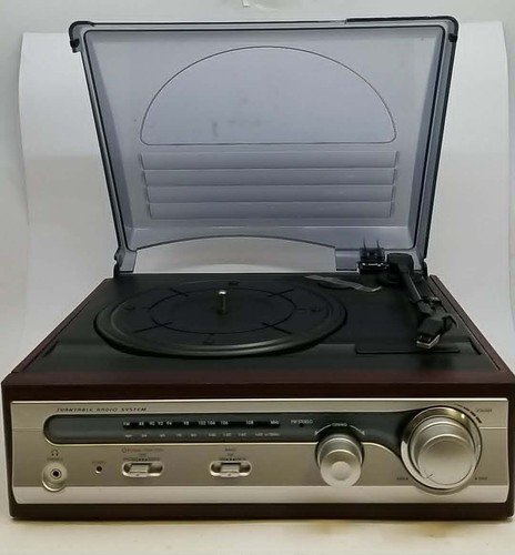 Turntable record player fm - turntable,