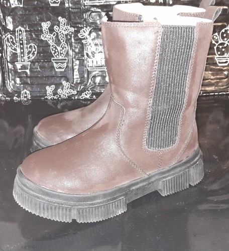 Girls next size brown boots - size, 11