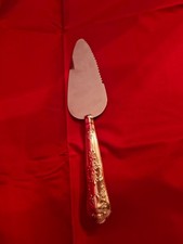 Pie Server/Wedding Cake Slicer with Hallmarked Silver Handle Queen’s Pattern