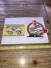 Vintage Motoring Stickers