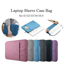 For MacBook Dell HP 11"12"13.3"14"15.4" Laptop Sleeve Case Cover Soft Carry Bag