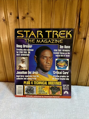Star trek the magazine january - trek,