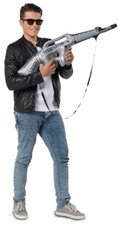 INFLATABLE MACHINE GUN SOLDIER