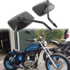 Rectangle Motorcycle Rear View