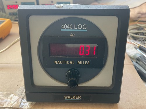 Walker 4040 log display - log,