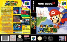 - Super Mario 64 N64 Cover